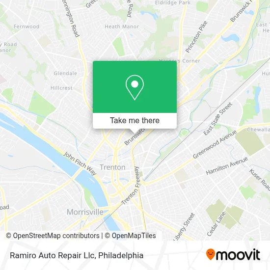 Ramiro Auto Repair Llc map