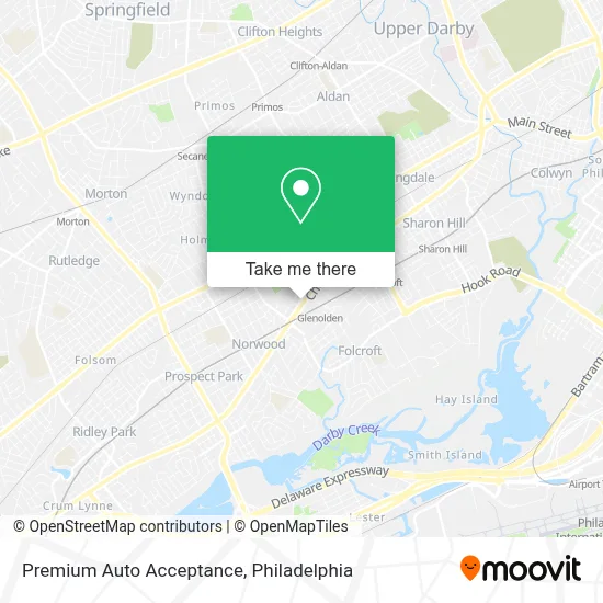 Premium Auto Acceptance map