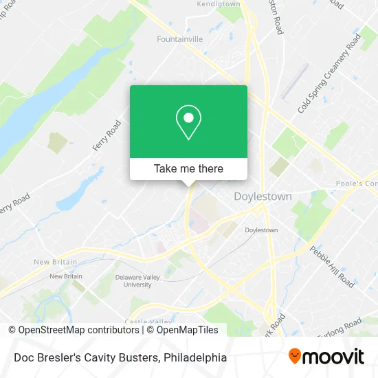 Doc Bresler's Cavity Busters map