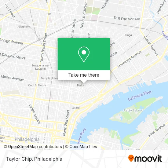 Taylor Chip map