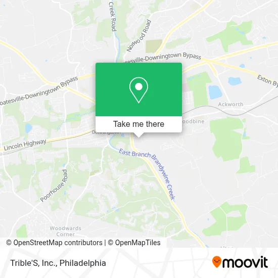Trible'S, Inc. map