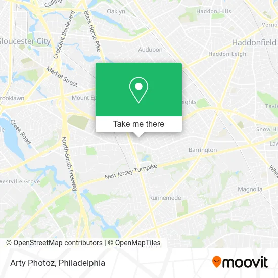 Arty Photoz map