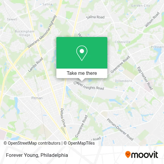 Forever Young map