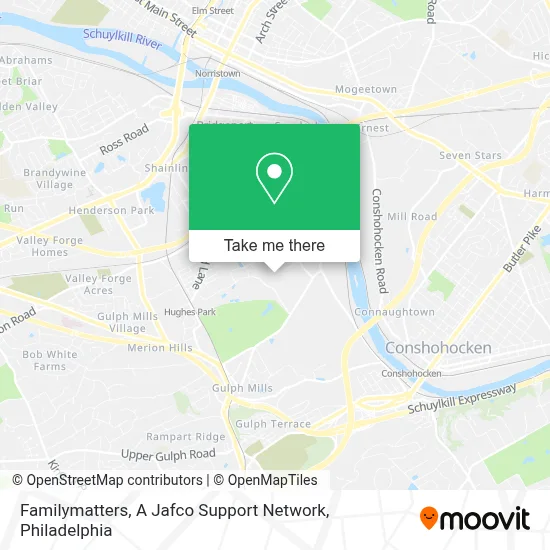 Familymatters, A Jafco Support Network map