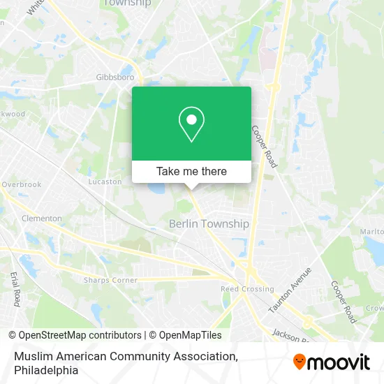 Muslim American Community Association map