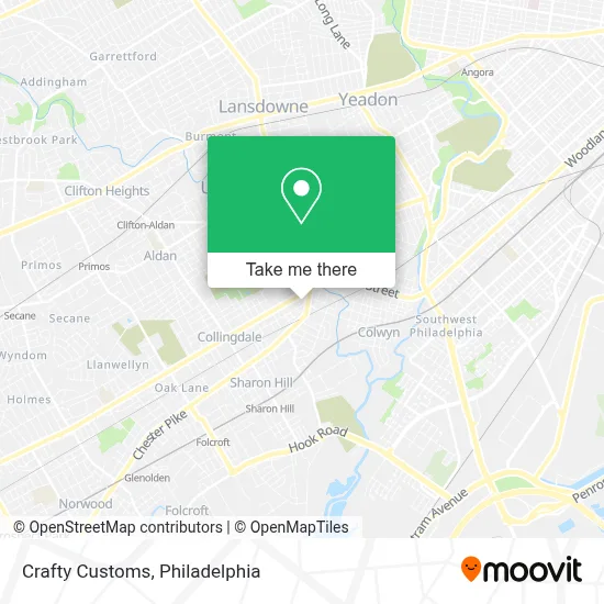 Crafty Customs map