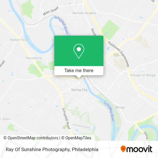Ray Of Sunshine Photography map