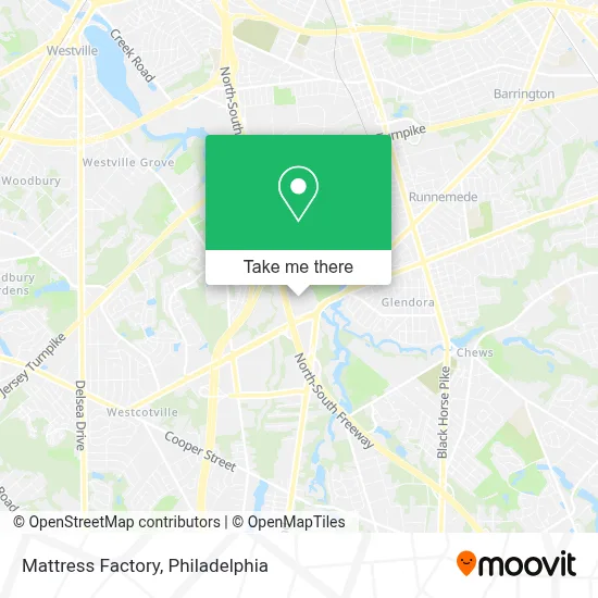Mattress Factory map