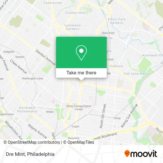 Dre Mint map