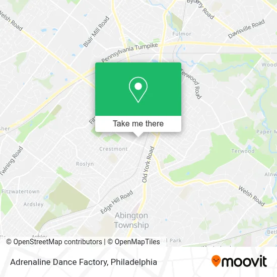Adrenaline Dance Factory map