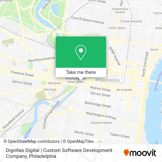 Dignitas Digital | Custom Software Development Company map