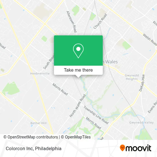 Colorcon Inc map