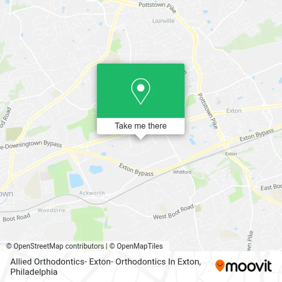 Allied Orthodontics- Exton- Orthodontics In Exton map