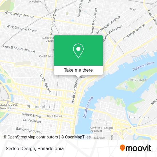 Sedso Design map
