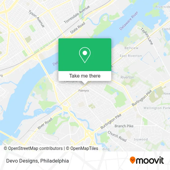 Devo Designs map