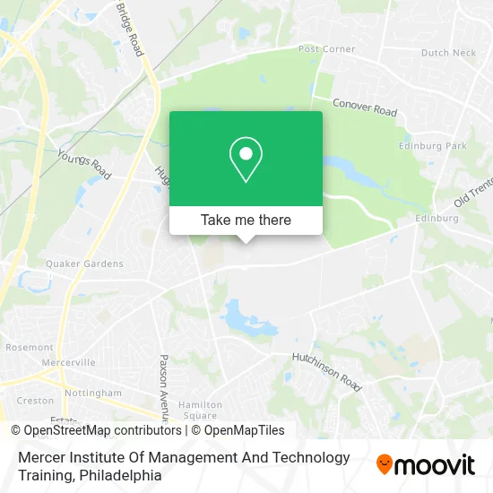 Mercer Institute Of Management And Technology Training map
