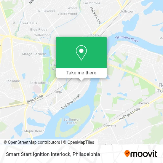 Smart Start Ignition Interlock map