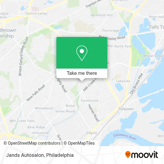 Jands Autosalon map
