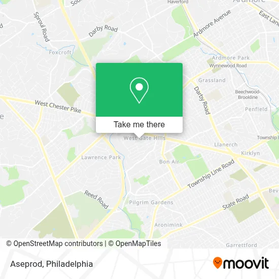 Aseprod map