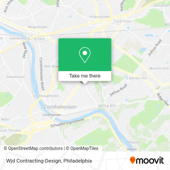 Wjd Contracting-Design map