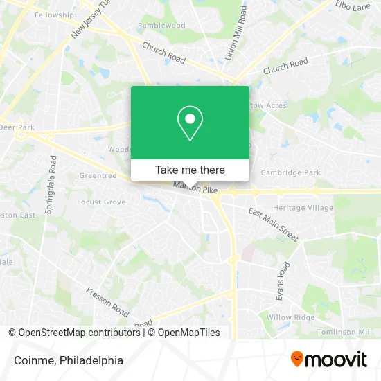 Coinme map