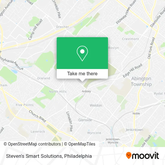 Steven's Smart Solutions map