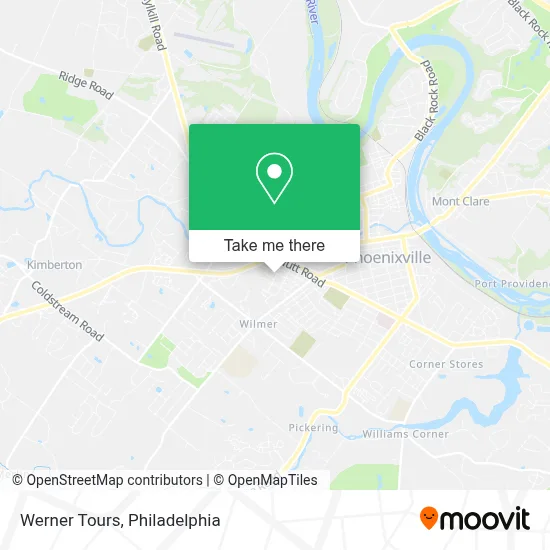 Werner Tours map