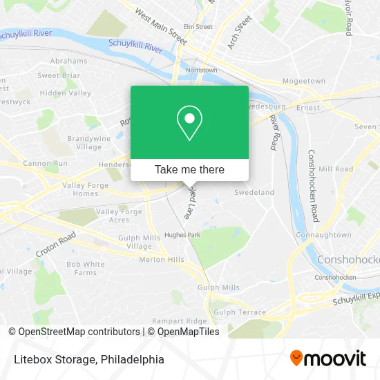 Litebox Storage map
