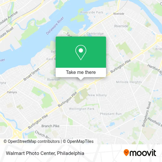 Walmart Photo Center map