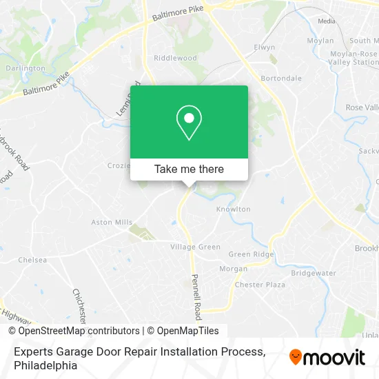 Experts Garage Door Repair Installation Process map