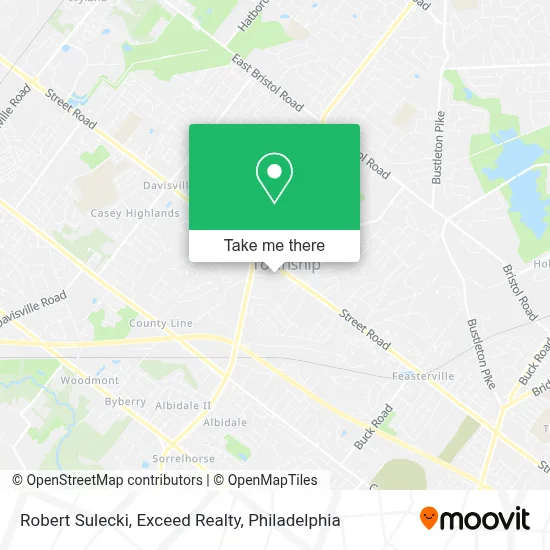Robert Sulecki, Exceed Realty map