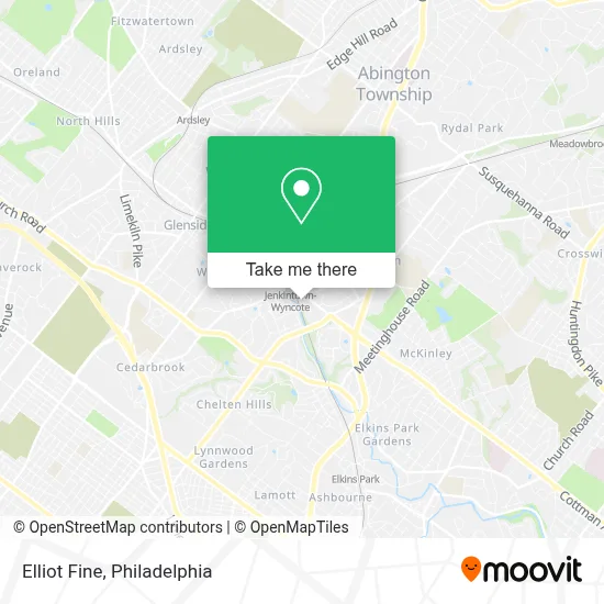 Elliot Fine map