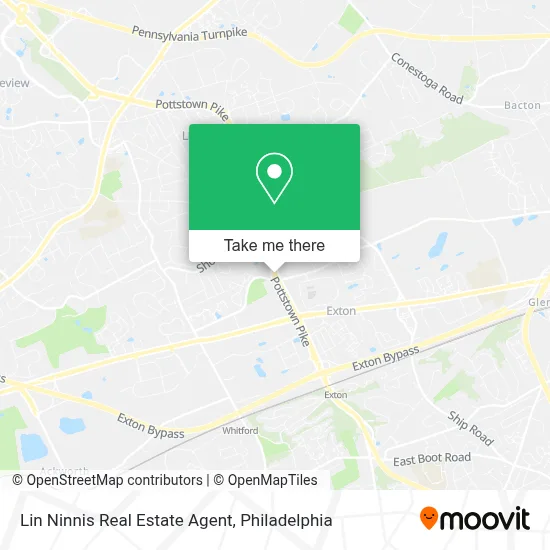 Lin Ninnis Real Estate Agent map