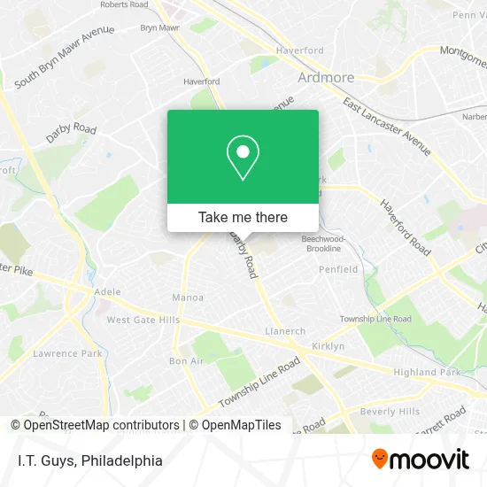 I.T. Guys map