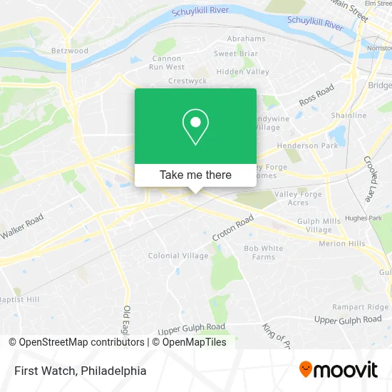 First Watch map