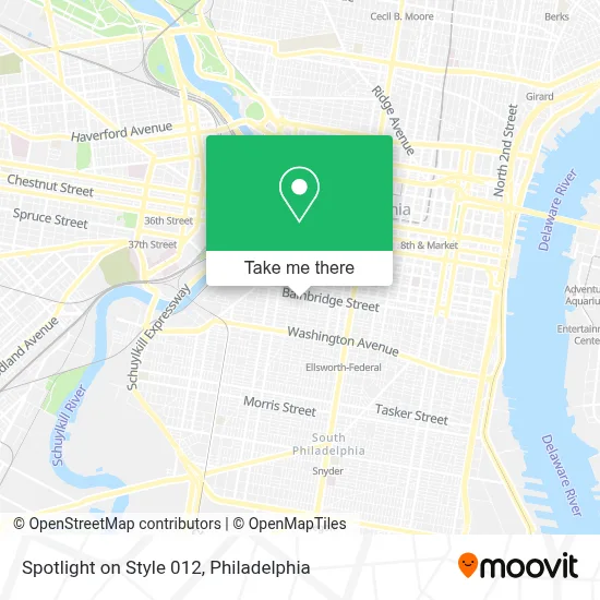 Spotlight on Style 012 map