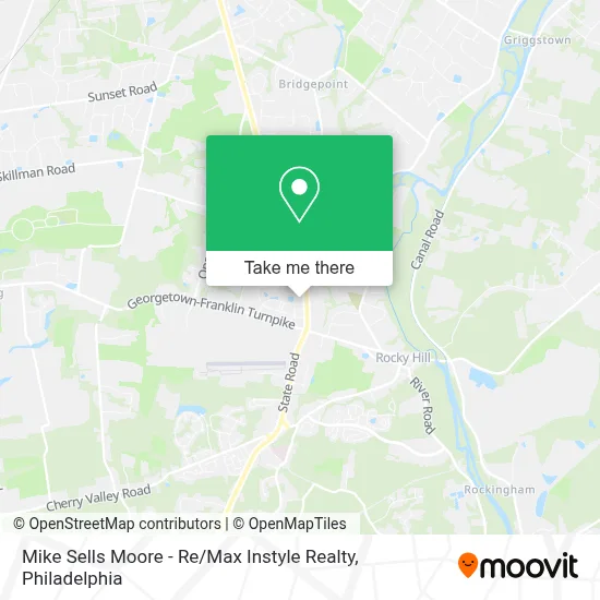 Mike Sells Moore - Re / Max Instyle Realty map