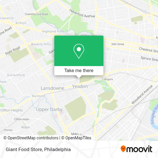 Giant Food Store map