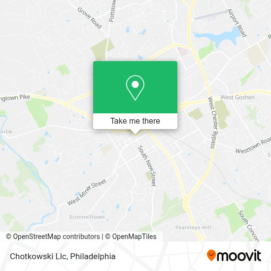Chotkowski Llc map