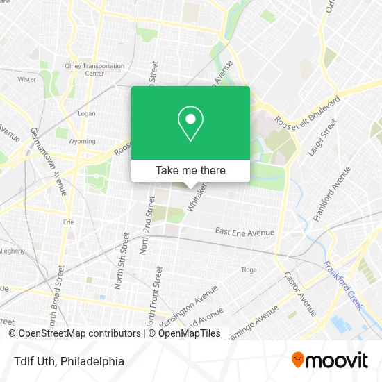 Tdlf Uth map