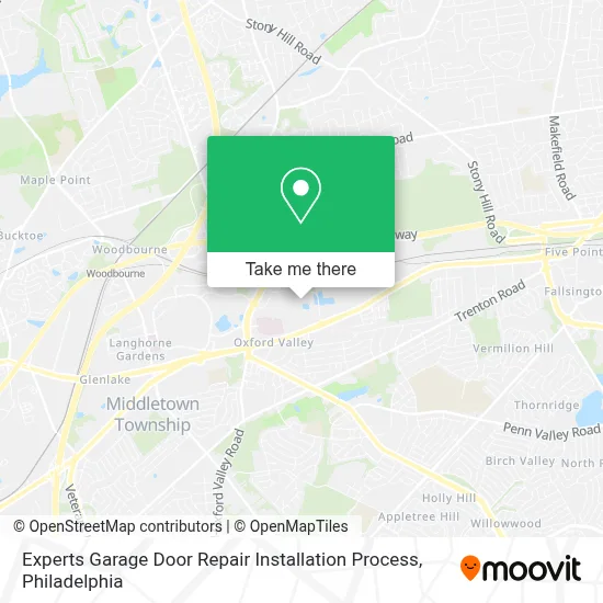 Experts Garage Door Repair Installation Process map