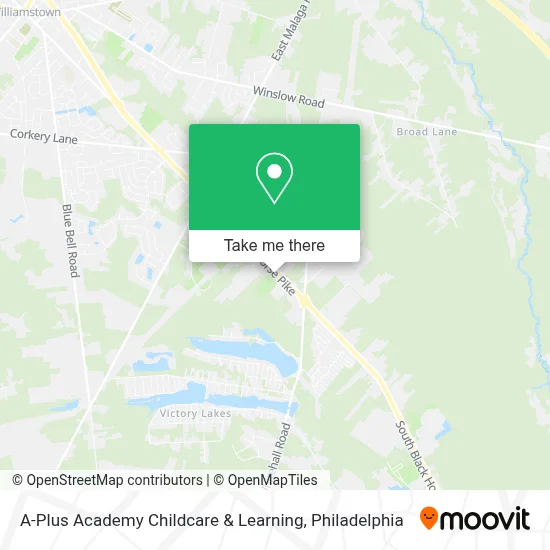 A-Plus Academy Childcare & Learning map