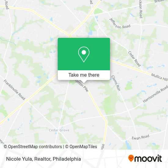 Nicole Yula, Realtor map