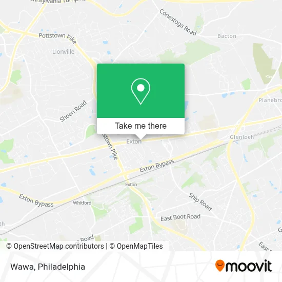 Wawa map