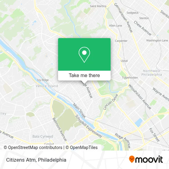 Citizens Atm map