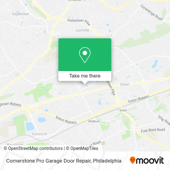Cornerstone Pro Garage Door Repair map