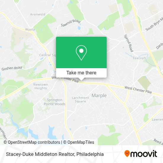 Stacey-Duke Middleton Realtor map