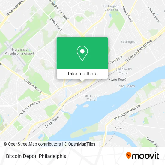 Bitcoin Depot map