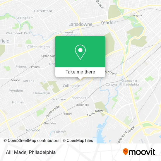 Alli Made map