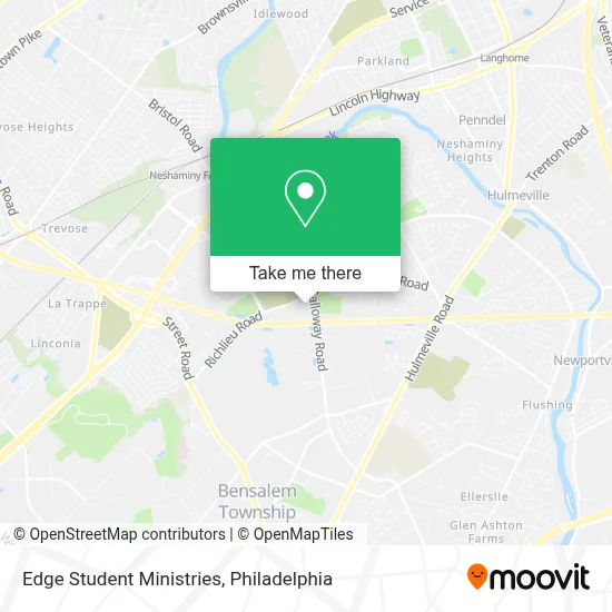 Edge Student Ministries map